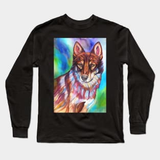 Power and Wisdom of the Wolf Long Sleeve T-Shirt